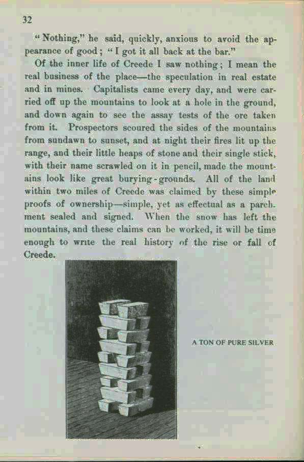 At a New Mining Camp: Creede of Colorado, 1892. vist0018j
